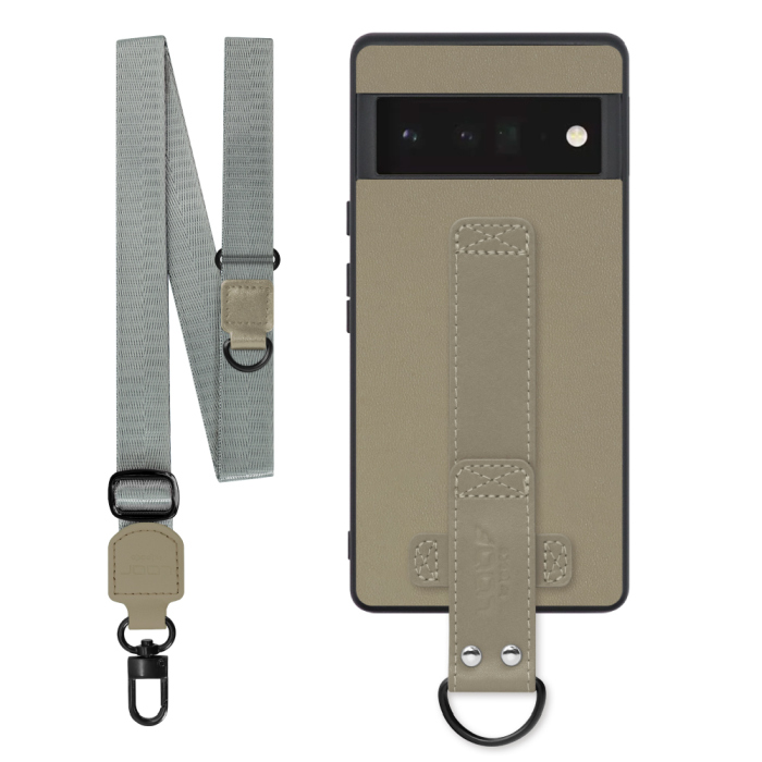 [ LOOF STRAP-SHELL (ロング+ Ver.) ] Google Pixel 6 Pro Googlepixel6pro 6pro プロ ピクセル6pro スマホケース 背面 ケース カバー ハードケース ショルダーベルト  本革 [ Google Pixel 6 Pro ]