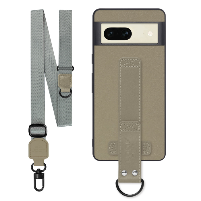[ LOOF STRAP-SHELL (ロング+ Ver.) ] Google pixel 7 googlepixel7 pixel7 ピクセル7 スマホケース 背面 ケース カバー ハードケース ショルダーベルト  本革 [ Google Pixel 7 ]