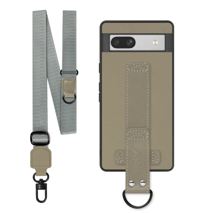 [ LOOF STRAP-SHELL (ロング+ Ver.) ] Google Pixel 7a googlepixel7a pixel7a スマホケース 背面 ケース カバー ハードケース ショルダーベルト  本革 [ Google Pixel 7a ]
