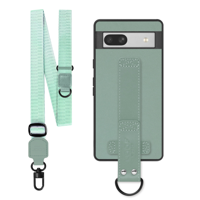 [ LOOF STRAP-SHELL (ロング+ Ver.) ] Google Pixel 7a googlepixel7a pixel7a スマホケース 背面 ケース カバー ハードケース ショルダーベルト  本革 [ Google Pixel 7a ]