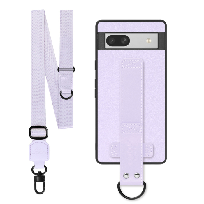 [ LOOF STRAP-SHELL (ロング+ Ver.) ] Google Pixel 7a googlepixel7a pixel7a スマホケース 背面 ケース カバー ハードケース ショルダーベルト  本革 [ Google Pixel 7a ]