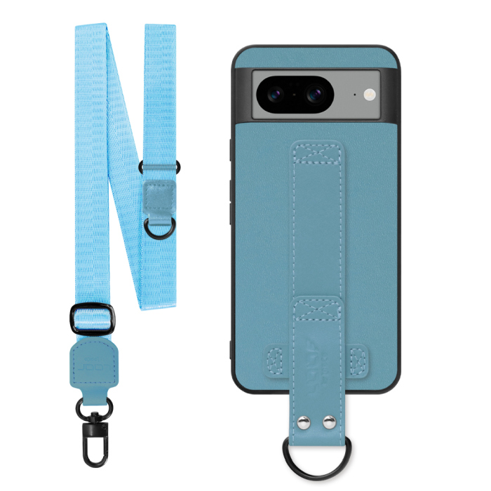 [ LOOF STRAP-SHELL (ロング+ Ver.) ] Google pixel 8 googlepixel8 Pixel8 ピクセル8 スマホケース 背面 ケース カバー ハードケース ショルダーベルト  本革 [ Google Pixel 8 ]
