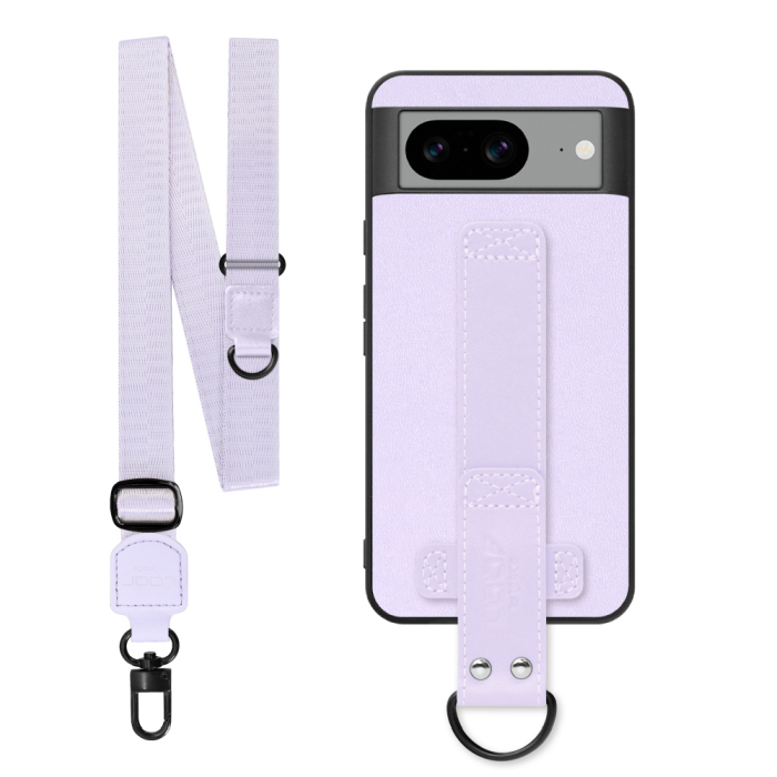 [ LOOF STRAP-SHELL (ロング+ Ver.) ] Google pixel 8 googlepixel8 Pixel8 ピクセル8 スマホケース 背面 ケース カバー ハードケース ショルダーベルト  本革 [ Google Pixel 8 ]