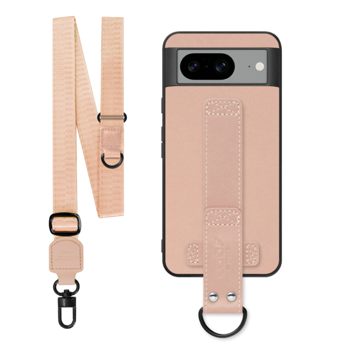 [ LOOF STRAP-SHELL (ロング+ Ver.) ] Google pixel 8 googlepixel8 Pixel8 ピクセル8 スマホケース 背面 ケース カバー ハードケース ショルダーベルト  本革 [ Google Pixel 8 ]