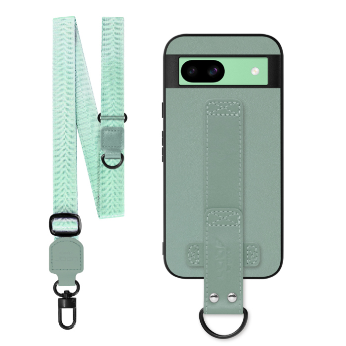 [ LOOF STRAP-SHELL (ロング+ Ver.) ] Google Pixel 8a googlepixel8a Pixel8a ピクセル8a スマホケース 背面 ケース カバー ハードケース ショルダーベルト  本革 [ Google Pixel 8a ]