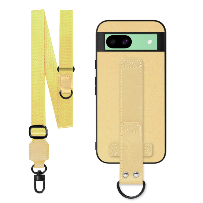 [ LOOF STRAP-SHELL (ロング+ Ver.) ] Google Pixel 8a googlepixel8a Pixel8a ピクセル8a スマホケース 背面 ケース カバー ハードケース ショルダーベルト  本革 [ Google Pixel 8a ]