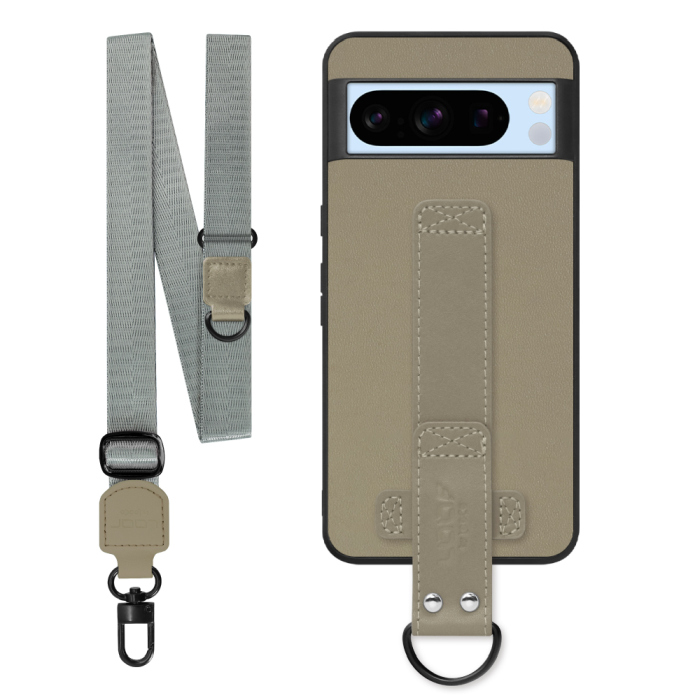 [ LOOF STRAP-SHELL (ロング+ Ver.) ] Google pixel 8 Pro googlepixel8pro Pixel8 8Pro プロ ピクセル8Pro スマホケース 背面 ケース カバー ハードケース ショルダーベルト  本革 [ Google Pixel 8 Pro ]