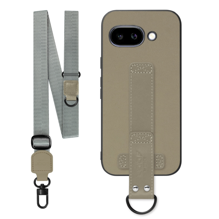 [ LOOF STRAP-SHELL (ロング+ Ver.) ] Google Pixel 9a Google Pixel9a ピクセル9a スマホケース 背面 ケース カバー ハードケース ショルダーベルト  本革 [ Google Pixel 9a ]