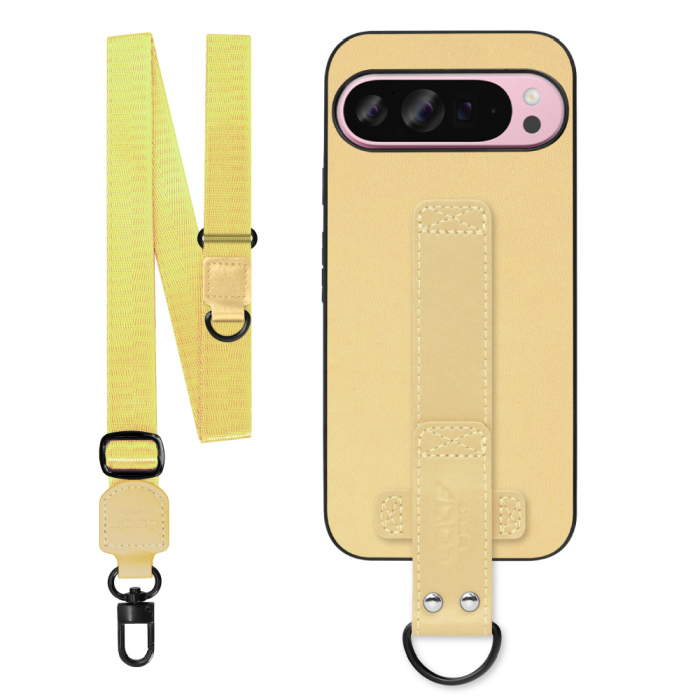 [ LOOF STRAP-SHELL (ロング+ Ver.) ] Google Pixel 9 Pro XL Google Pixel9proxl ピクセル9プロXL スマホケース 背面 ケース カバー ハードケース ショルダーベルト  本革 [ Google Pixel 9 Pro XL ]
