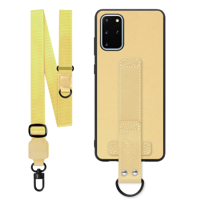 [ LOOF STRAP-SHELL (ロング+ Ver.) ] Galaxy S20+ 5G SC-52A / SCG02 s20plus S20 plus s20プラス s20+5g s20plus5g スマホケース 背面 ケース カバー ハードケース ショルダーベルト  本革 [ Galaxy S20+ 5G ]
