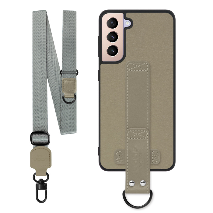 [ LOOF STRAP-SHELL (ロング+ Ver.) ] Galaxy S21+ 5G SCG10 s21plus s21 plus s21plus5g s21+5g スマホケース 背面 ケース カバー ハードケース ショルダーベルト  本革 [ Galaxy S21+ 5G ]