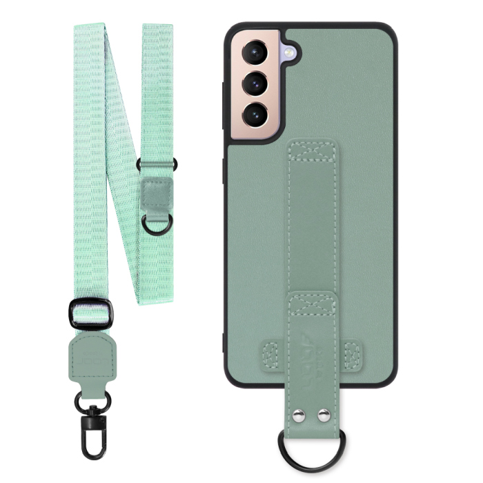 [ LOOF STRAP-SHELL (ロング+ Ver.) ] Galaxy S21+ 5G SCG10 s21plus s21 plus s21plus5g s21+5g スマホケース 背面 ケース カバー ハードケース ショルダーベルト  本革 [ Galaxy S21+ 5G ]