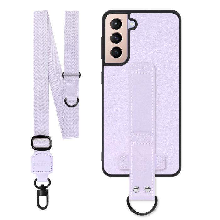 [ LOOF STRAP-SHELL (ロング+ Ver.) ] Galaxy S21+ 5G SCG10 s21plus s21 plus s21plus5g s21+5g スマホケース 背面 ケース カバー ハードケース ショルダーベルト  本革 [ Galaxy S21+ 5G ]