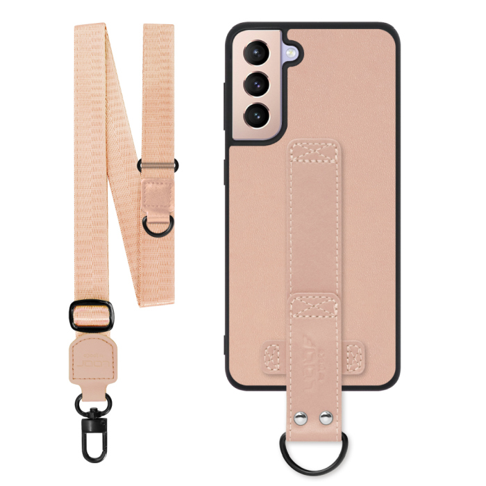 [ LOOF STRAP-SHELL (ロング+ Ver.) ] Galaxy S21+ 5G SCG10 s21plus s21 plus s21plus5g s21+5g スマホケース 背面 ケース カバー ハードケース ショルダーベルト  本革 [ Galaxy S21+ 5G ]