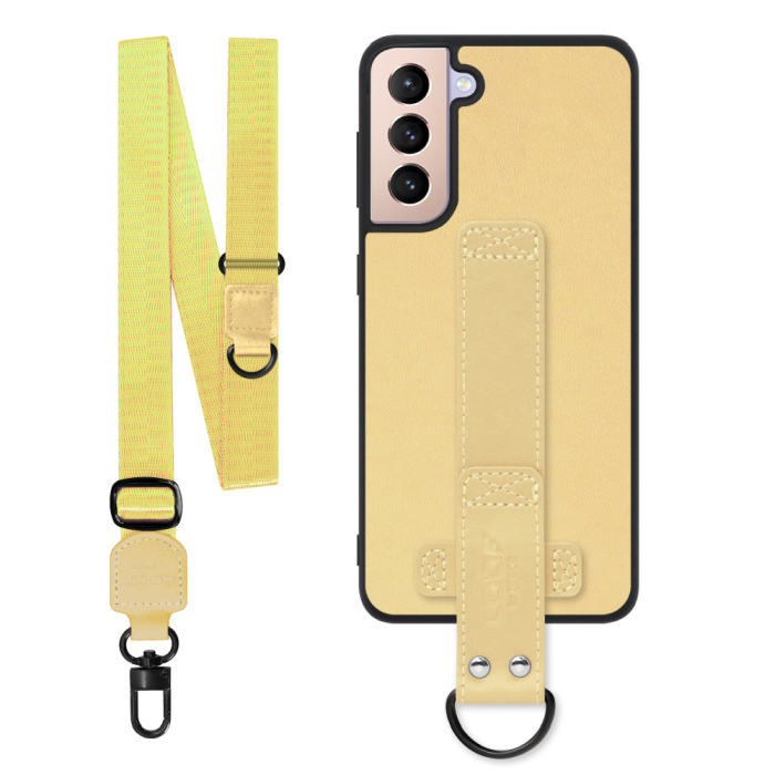 [ LOOF STRAP-SHELL (ロング+ Ver.) ] Galaxy S21+ 5G SCG10 s21plus s21 plus s21plus5g s21+5g スマホケース 背面 ケース カバー ハードケース ショルダーベルト  本革 [ Galaxy S21+ 5G ]