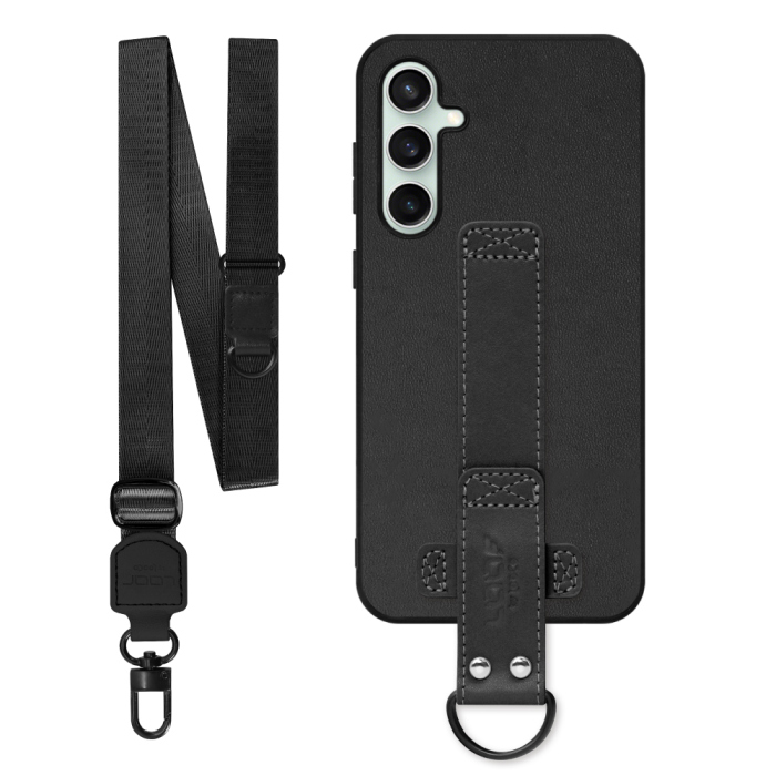 [ LOOF STRAP-SHELL (ロング+ Ver.) ] Galaxy S23 FE s23fe スマホケース 背面 ケース カバー ハードケース ショルダーベルト  本革 [ Galaxy S23 FE ]