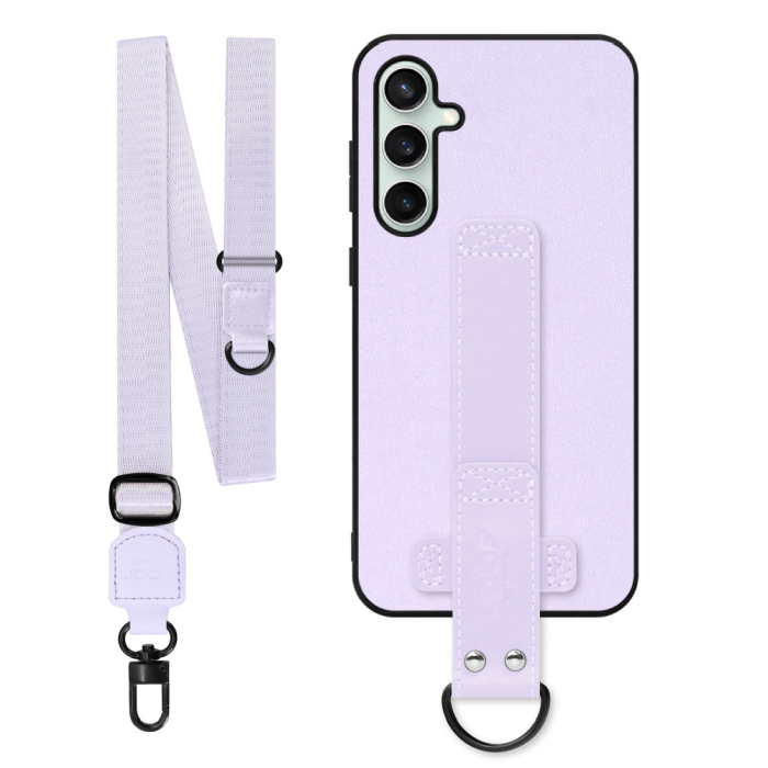 [ LOOF STRAP-SHELL (ロング+ Ver.) ] Galaxy S23 FE s23fe スマホケース 背面 ケース カバー ハードケース ショルダーベルト  本革 [ Galaxy S23 FE ]