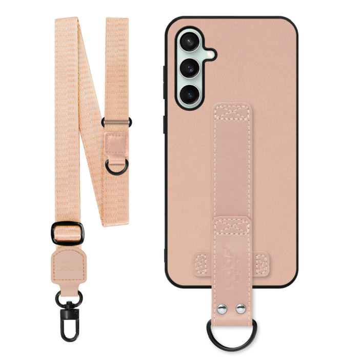[ LOOF STRAP-SHELL (ロング+ Ver.) ] Galaxy S23 FE s23fe スマホケース 背面 ケース カバー ハードケース ショルダーベルト  本革 [ Galaxy S23 FE ]
