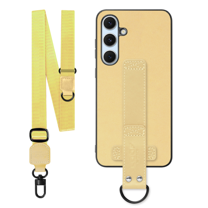 [ LOOF STRAP-SHELL (ロング+ Ver.) ] Galaxy S24 FE SM-S721Q / SCG30 ギャラクシー s24fe スマホケース 背面 ケース カバー ハードケース ショルダーベルト  本革 [ Galaxy S24 FE ]