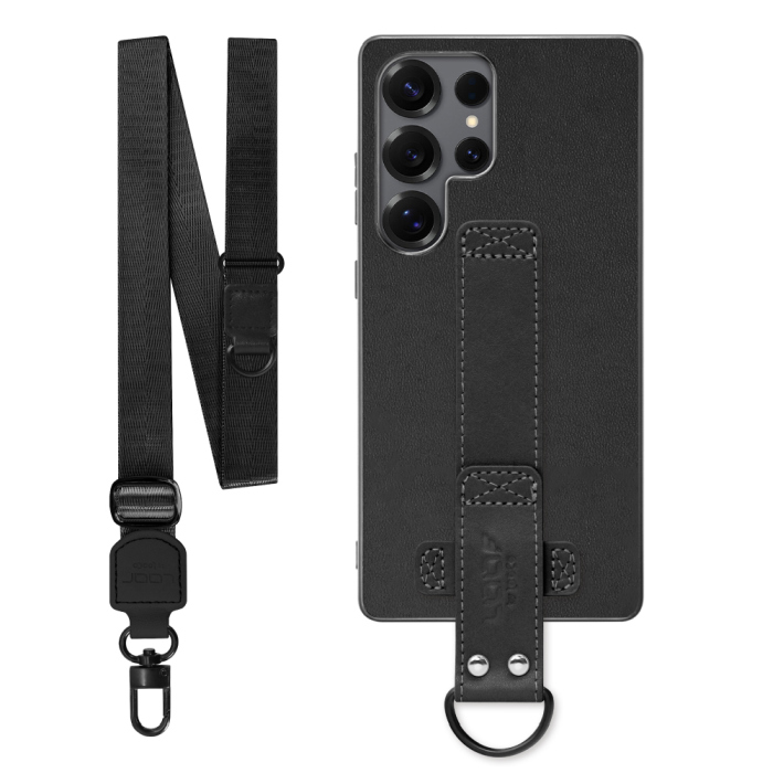 [ LOOF STRAP-SHELL (ロング+ Ver.) ] Galaxy S25 Ultra SC-52F スマホケース 背面 ケース カバー ハードケース ショルダーベルト  本革 [ Galaxy S25 Ultra ]