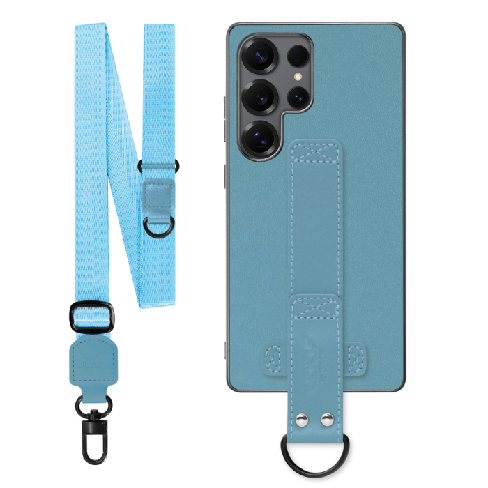 [ LOOF STRAP-SHELL (ロング+ Ver.) ] Galaxy S25 Ultra SC-52F スマホケース 背面 ケース カバー ハードケース ショルダーベルト  本革 [ Galaxy S25 Ultra ]