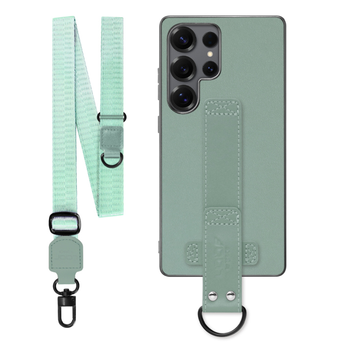 [ LOOF STRAP-SHELL (ロング+ Ver.) ] Galaxy S25 Ultra SC-52F スマホケース 背面 ケース カバー ハードケース ショルダーベルト  本革 [ Galaxy S25 Ultra ]