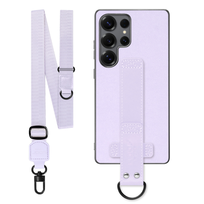 [ LOOF STRAP-SHELL (ロング+ Ver.) ] Galaxy S25 Ultra SC-52F スマホケース 背面 ケース カバー ハードケース ショルダーベルト  本革 [ Galaxy S25 Ultra ]