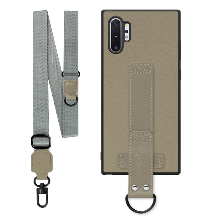 [ LOOF STRAP-SHELL (ロング+ Ver.) ] Galaxy Note10+ SC-01M / SCV45 note10+ note10plus note10 plus スマホケース 背面 ケース カバー ハードケース ショルダーベルト  本革 [ Galaxy Note10+ ]