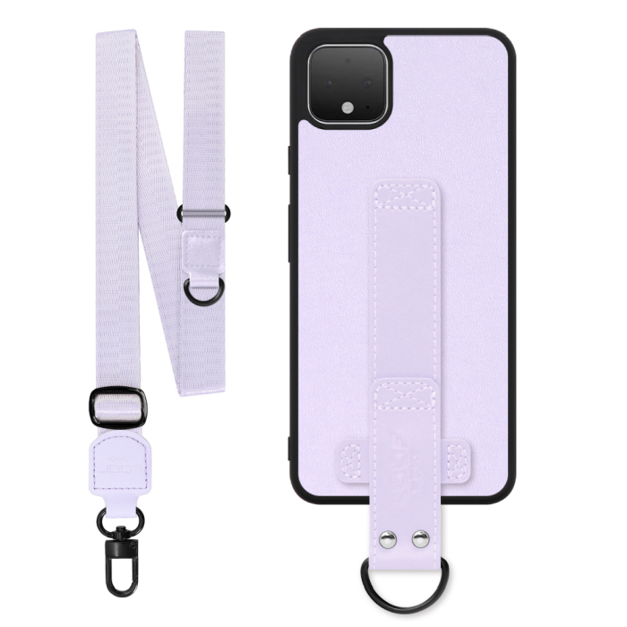 [ LOOF STRAP-SHELL (ロング+ Ver.) ] Google Pixel 4 XL googlepixel pixel4xl ピクセル4XL スマホケース 背面 ケース カバー ハードケース ショルダーベルト  本革 [ Google Pixel 4 XL ]