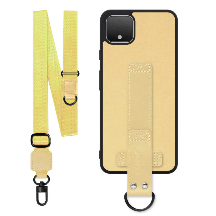 [ LOOF STRAP-SHELL (ロング+ Ver.) ] Google Pixel 4 XL googlepixel pixel4xl ピクセル4XL スマホケース 背面 ケース カバー ハードケース ショルダーベルト  本革 [ Google Pixel 4 XL ]