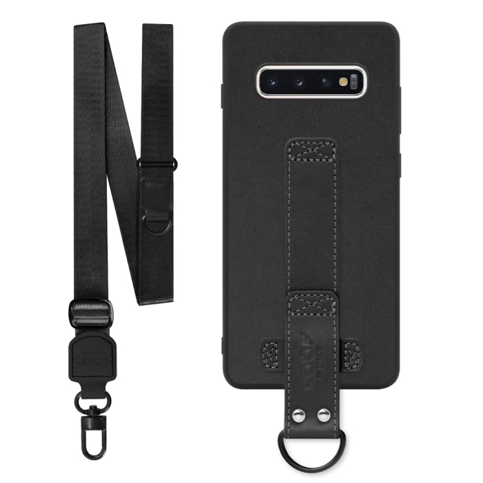 [ LOOF STRAP-SHELL (ロング+ Ver.) ] Galaxy S10+ SC-04L / SCV42 s10plus s10 plus スマホケース 背面 ケース カバー ハードケース ショルダーベルト  本革 [ Galaxy S10+ ]