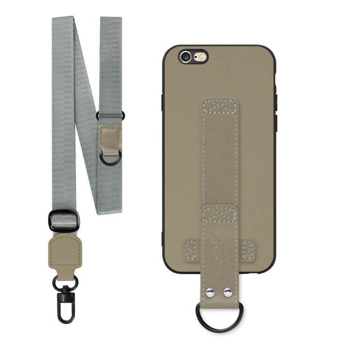 [ LOOF STRAP-SHELL (ロング+ Ver.) ] iPhone 6 / 6s iphone6 iphone6s スマホケース 背面 ケース カバー ハードケース ショルダーベルト  本革 [ iPhone 6 / 6s ]