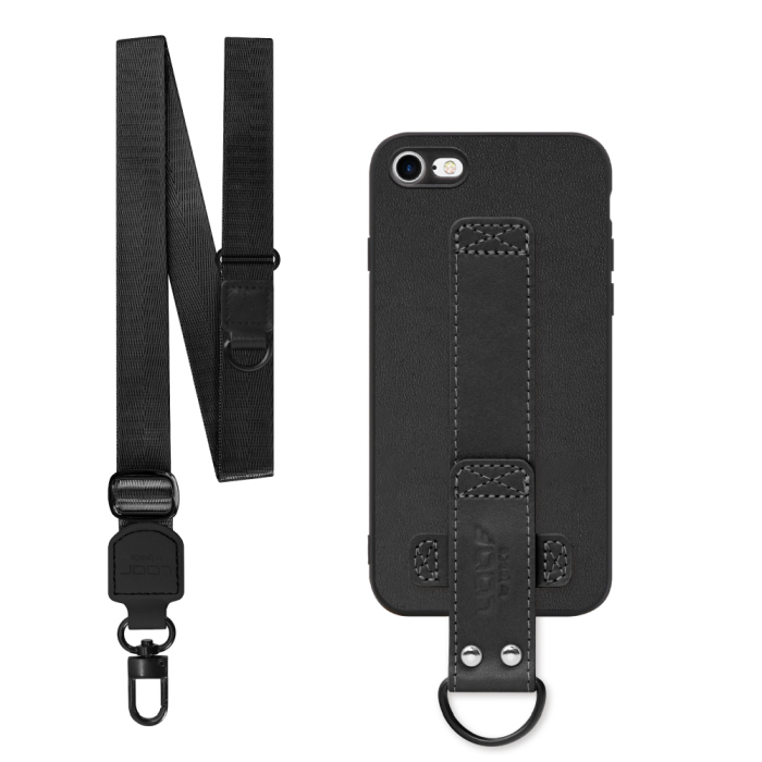 [ LOOF STRAP-SHELL (ロング+ Ver.) ] iPhone 7 / 8 / SE (第2/3世代) iphone7 iphone8 iphonese se2 se3 スマホケース 背面 ケース カバー ハードケース ショルダーベルト  本革 [ iPhone 7 / 8 / SE (第2/3世代) ]