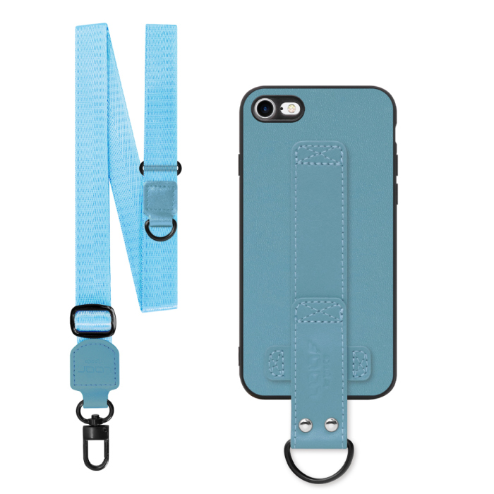 [ LOOF STRAP-SHELL (ロング+ Ver.) ] iPhone 7 / 8 / SE (第2/3世代) iphone7 iphone8 iphonese se2 se3 スマホケース 背面 ケース カバー ハードケース ショルダーベルト  本革 [ iPhone 7 / 8 / SE (第2/3世代) ]