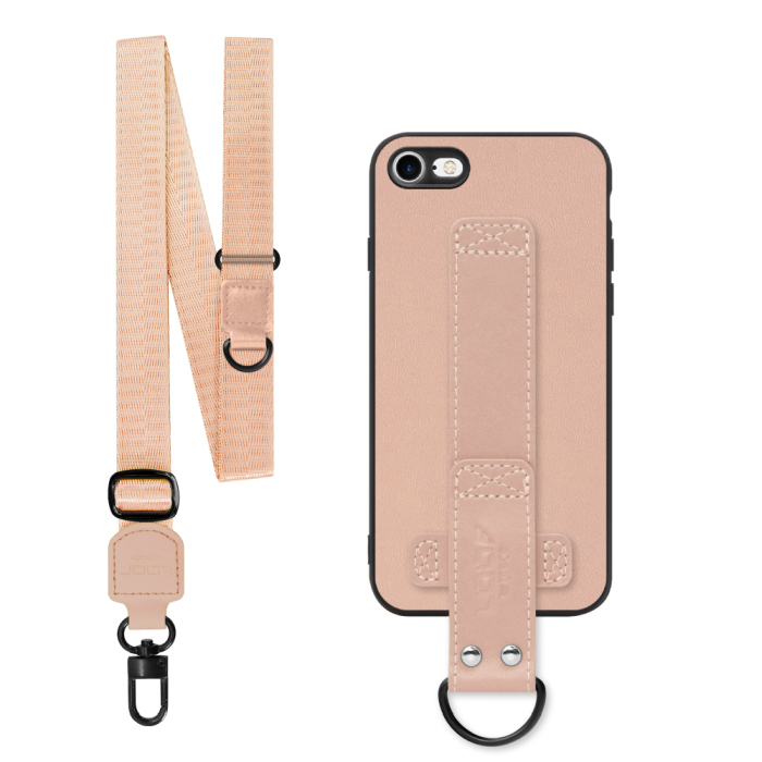 [ LOOF STRAP-SHELL (ロング+ Ver.) ] iPhone 7 / 8 / SE (第2/3世代) iphone7 iphone8 iphonese se2 se3 スマホケース 背面 ケース カバー ハードケース ショルダーベルト  本革 [ iPhone 7 / 8 / SE (第2/3世代) ]
