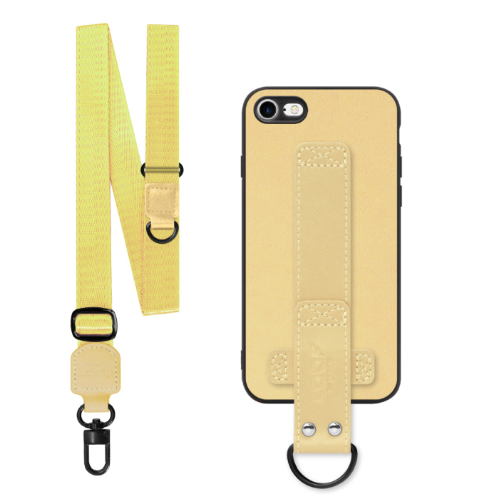 [ LOOF STRAP-SHELL (ロング+ Ver.) ] iPhone 7 / 8 / SE (第2/3世代) iphone7 iphone8 iphonese se2 se3 スマホケース 背面 ケース カバー ハードケース ショルダーベルト  本革 [ iPhone 7 / 8 / SE (第2/3世代) ]