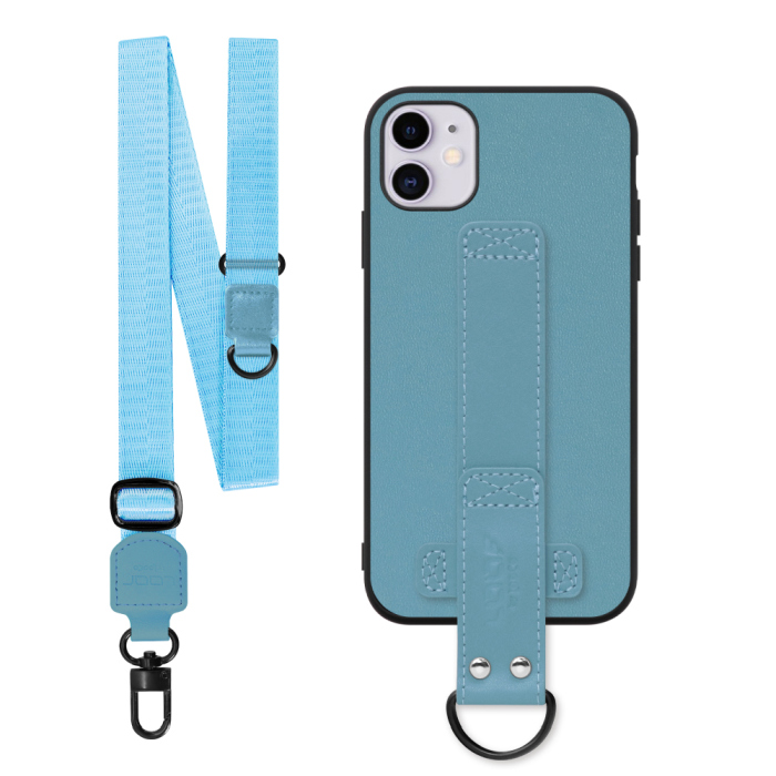 [ LOOF STRAP-SHELL (ロング+ Ver.) ] iPhone 11 iPhone11 スマホケース 背面 ケース カバー ハードケース ショルダーベルト  本革 [ iPhone 11 ]