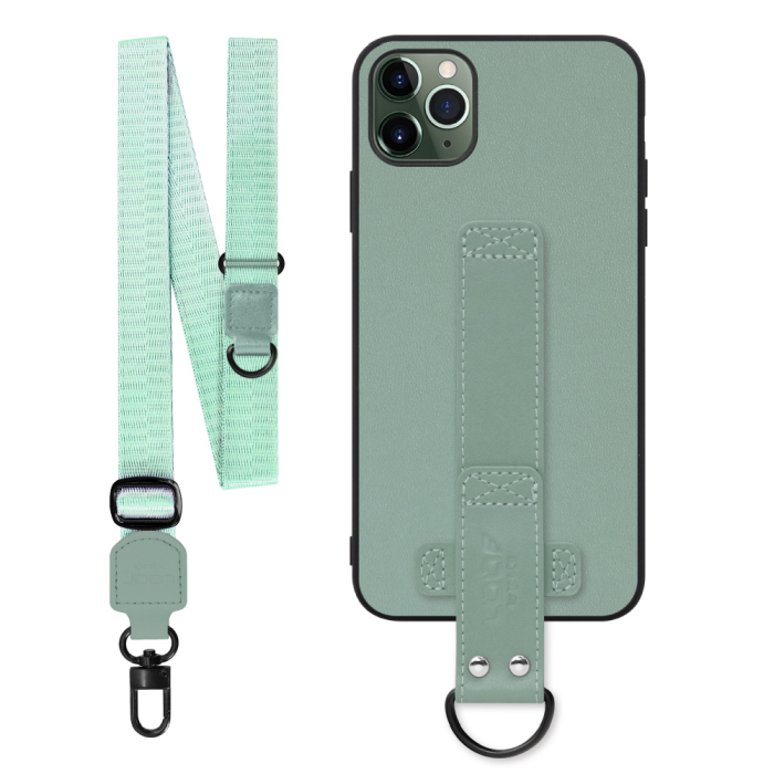 [ LOOF STRAP-SHELL (ロング+ Ver.) ] iPhone 11 Pro Max iPhone11promax 11promax 11 promax スマホケース 背面 ケース カバー ハードケース ショルダーベルト  本革 [ iPhone 11 Pro Max ]