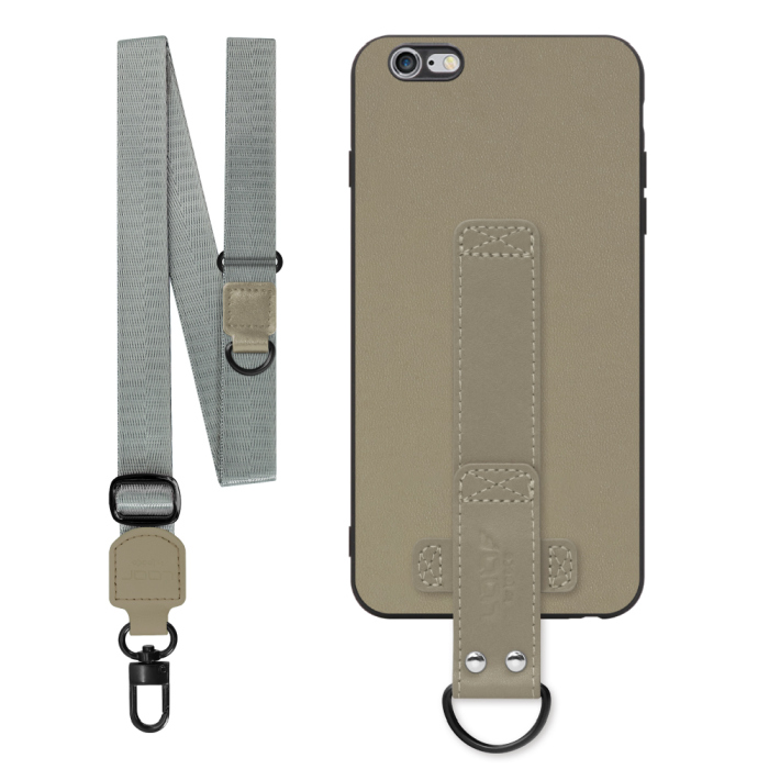 [ LOOF STRAP-SHELL (ロング+ Ver.) ] iPhone 6 Plus / 6s Plus iphone6plus iphone6splus 6plus 6splus スマホケース 背面 ケース カバー ハードケース ショルダーベルト  本革 [ iPhone 6 Plus / 6s Plus ]