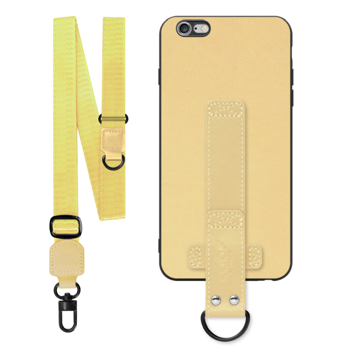 [ LOOF STRAP-SHELL (ロング+ Ver.) ] iPhone 6 Plus / 6s Plus iphone6plus iphone6splus 6plus 6splus スマホケース 背面 ケース カバー ハードケース ショルダーベルト  本革 [ iPhone 6 Plus / 6s Plus ]
