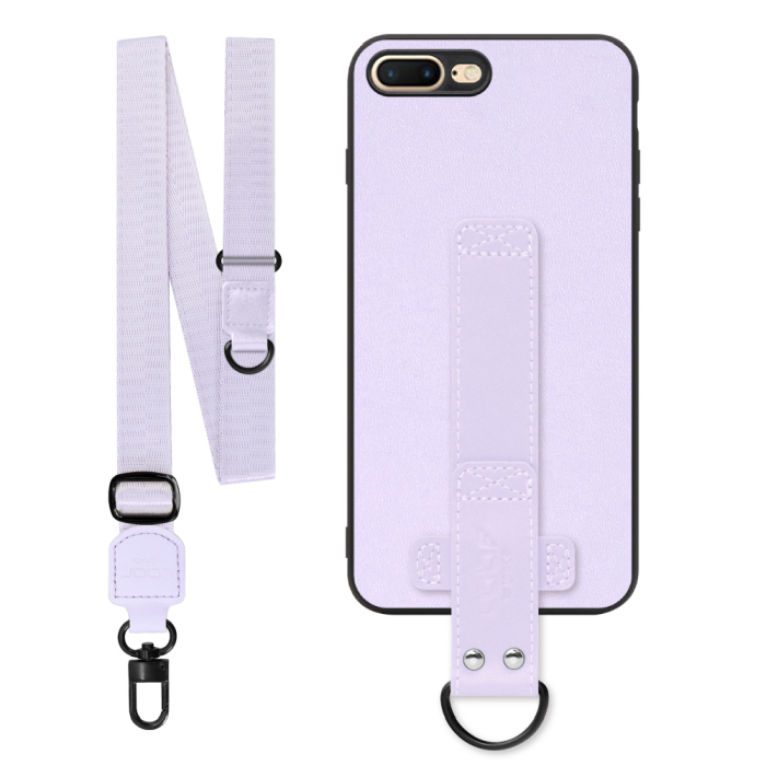 [ LOOF STRAP-SHELL (ロング+ Ver.) ] iPhone 7 Plus / 8 Plus iphone7plus iphone8plus 7plus 8plus スマホケース 背面 ケース カバー ハードケース ショルダーベルト  本革 [ iPhone 7 Plus / 8 Plus ]