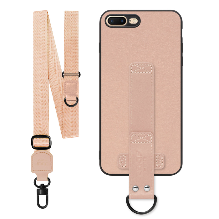 [ LOOF STRAP-SHELL (ロング+ Ver.) ] iPhone 7 Plus / 8 Plus iphone7plus iphone8plus 7plus 8plus スマホケース 背面 ケース カバー ハードケース ショルダーベルト  本革 [ iPhone 7 Plus / 8 Plus ]