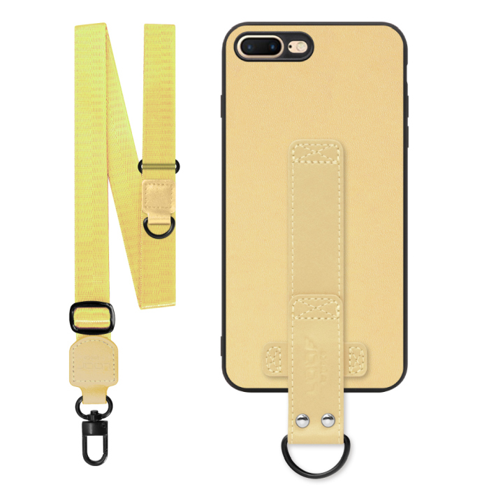 [ LOOF STRAP-SHELL (ロング+ Ver.) ] iPhone 7 Plus / 8 Plus iphone7plus iphone8plus 7plus 8plus スマホケース 背面 ケース カバー ハードケース ショルダーベルト  本革 [ iPhone 7 Plus / 8 Plus ]