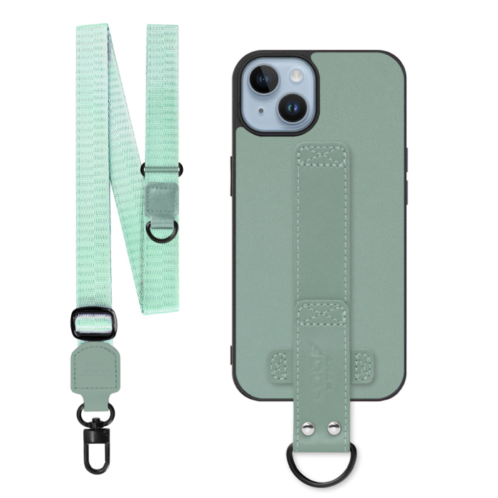 [ LOOF STRAP-SHELL (ロング+ Ver.) ] iPhone 14 iphone14 スマホケース 背面 ケース カバー ハードケース ショルダーベルト  本革 [ iPhone 14 ]