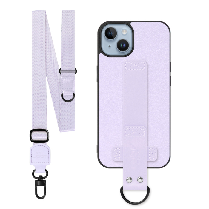 [ LOOF STRAP-SHELL (ロング+ Ver.) ] iPhone 14 iphone14 スマホケース 背面 ケース カバー ハードケース ショルダーベルト  本革 [ iPhone 14 ]