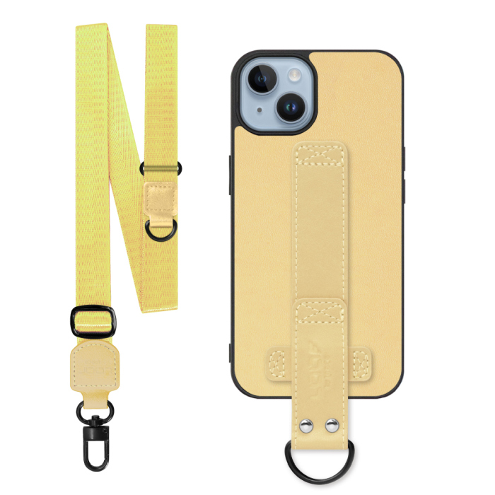 [ LOOF STRAP-SHELL (ロング+ Ver.) ] iPhone 14 iphone14 スマホケース 背面 ケース カバー ハードケース ショルダーベルト  本革 [ iPhone 14 ]