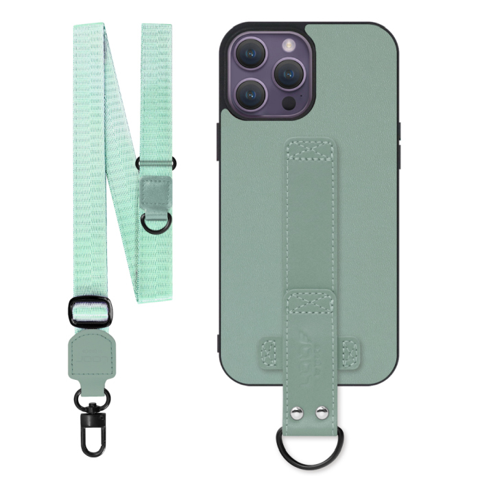 [ LOOF STRAP-SHELL (ロング+ Ver.) ] iPhone 14 Pro Max iphone14promax 14promax プロマックス スマホケース 背面 ケース カバー ハードケース ショルダーベルト  本革 [ iPhone 14 Pro Max ]