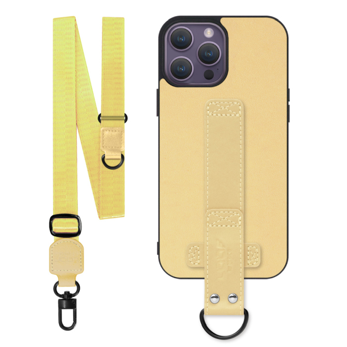 [ LOOF STRAP-SHELL (ロング+ Ver.) ] iPhone 14 Pro Max iphone14promax 14promax プロマックス スマホケース 背面 ケース カバー ハードケース ショルダーベルト  本革 [ iPhone 14 Pro Max ]