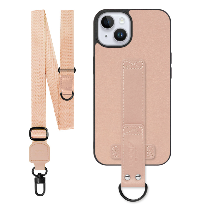 [ LOOF STRAP-SHELL (ロング+ Ver.) ] iPhone 14 Plus iphone14plus 14plus 14+ プラス スマホケース 背面 ケース カバー ハードケース ショルダーベルト  本革 [ iPhone 14 Plus ]