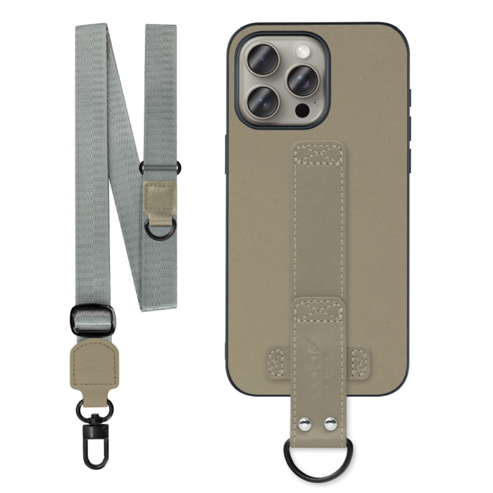 [ LOOF STRAP-SHELL (ロング+ Ver.) ] iPhone 15 Pro Max iPhone15 Pro Max アイフォン15 プロ マックス iPhone 15 15ProMax アイフォン 15 スマホケース 背面 ケース カバー ハードケース ショルダーベルト  本革 [ iPhone 15 Pro Max ]